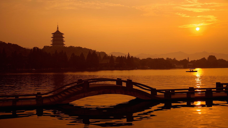 West Lake
                          Evening